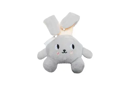 Superprijs Beeztees Puppy Pluche Knuffel Canina Grijs 15 cm
